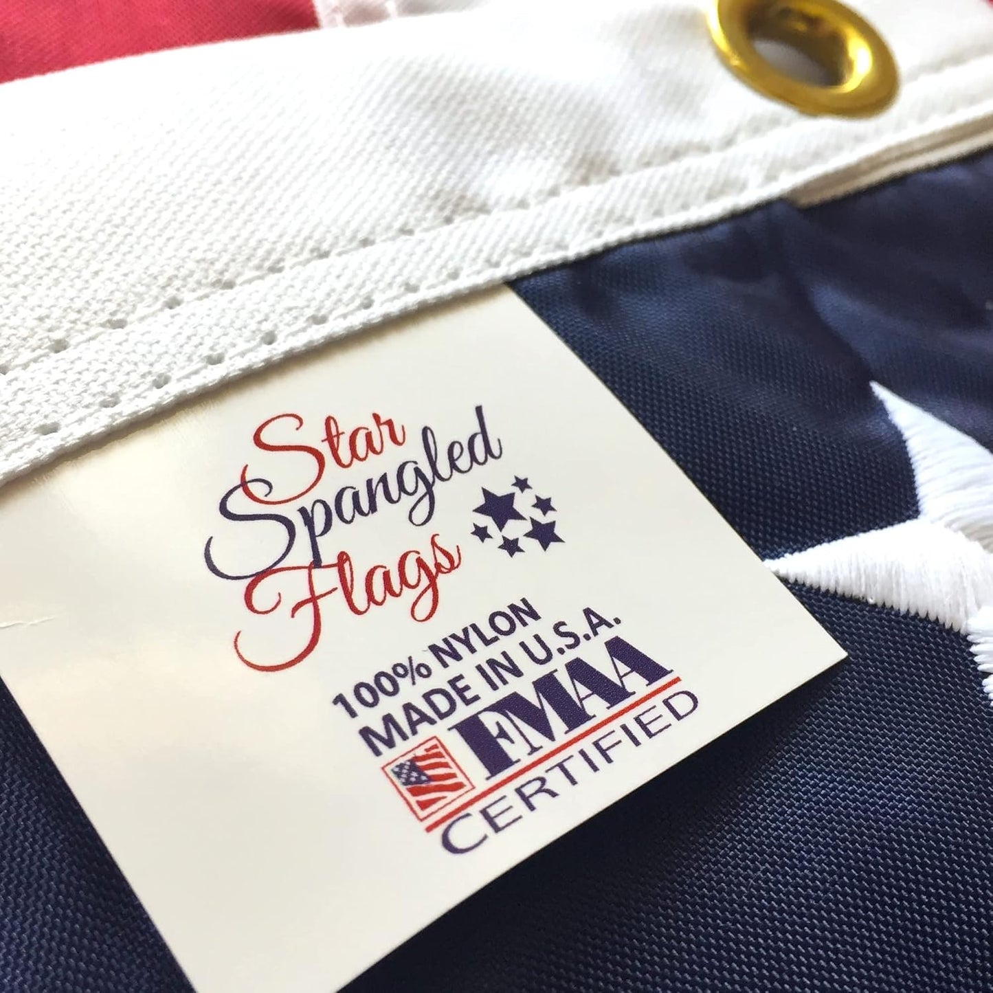 American Flag 4x6 Made in USA - Durable Nylon for Outdoors