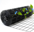 Black Metal Garden Barrier for Dog Protection and Veggie Shield
