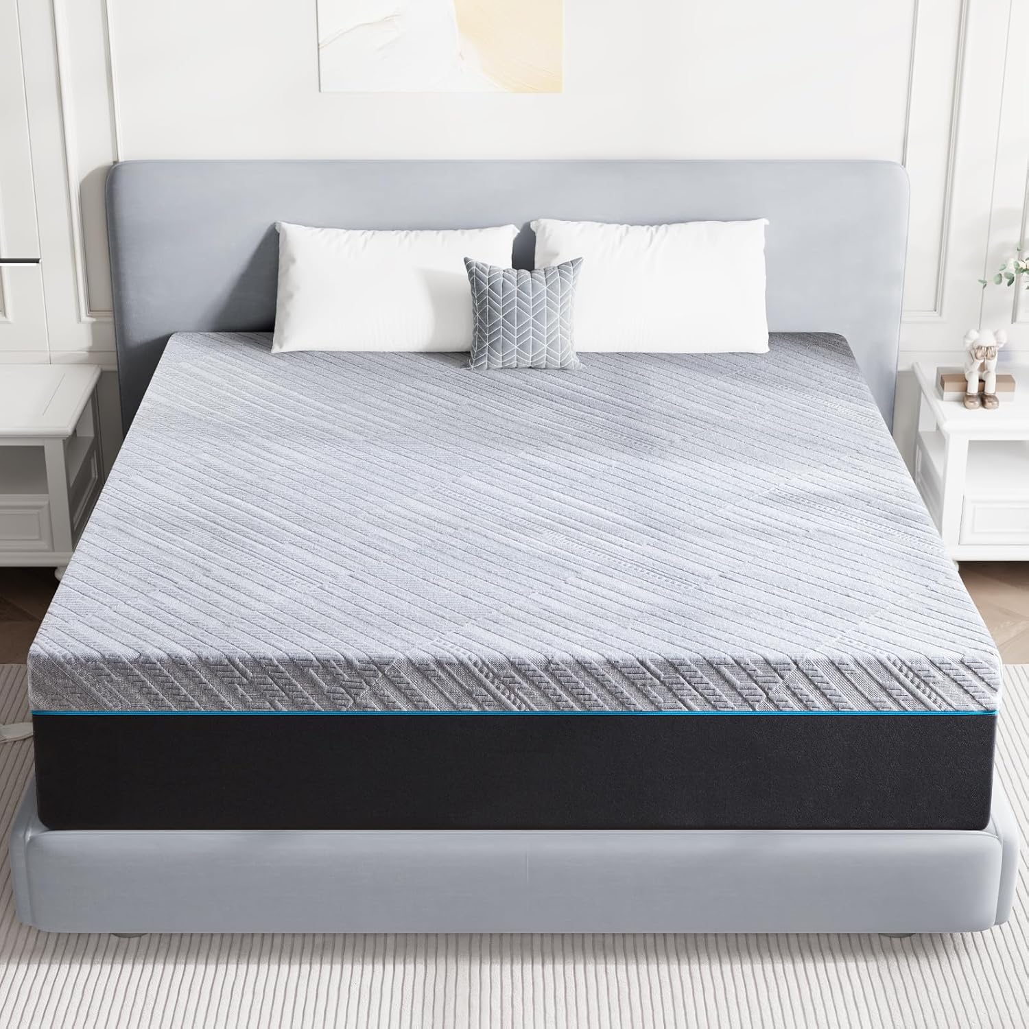 10 Inch Full Size Memory Foam Mattress for Cool Sleep Comfort
