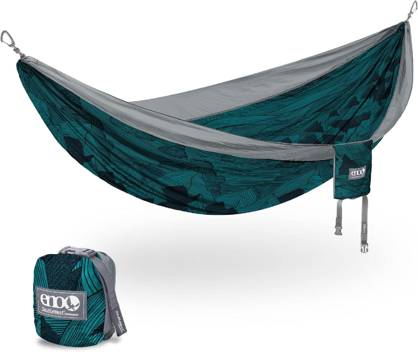 ENO DoubleNest Hammock - Portable 2-Person Bliss