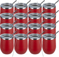 12oz Wine Tumbler Set of 16 for Perfect Gifts and Events