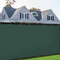 8 ft x 170 ft Custom Size Green Privacy Screen Fence Cover - Heavy