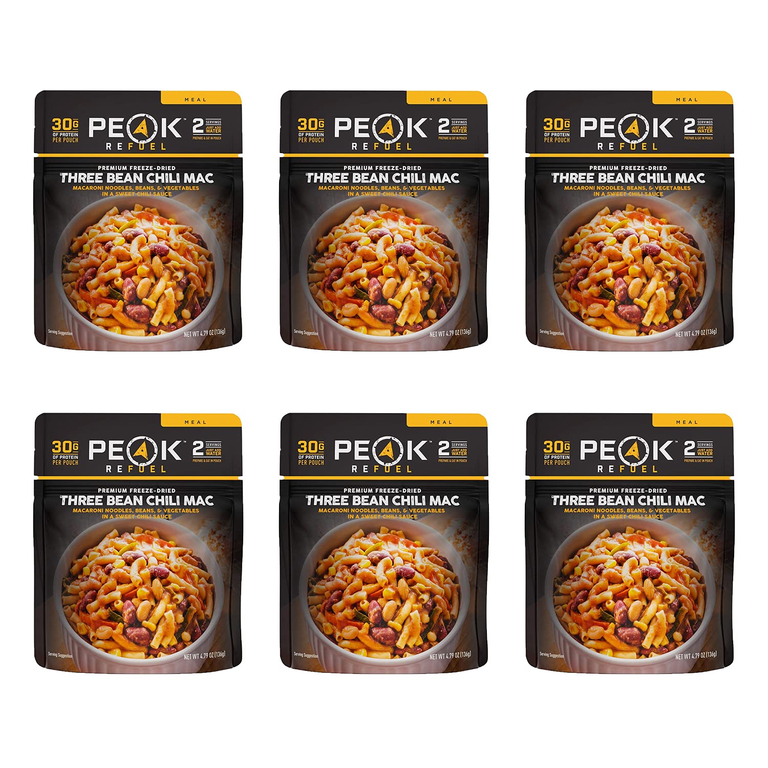 Protein-Packed Three Bean Chili Mac | Just Add Water | Peak Refuel