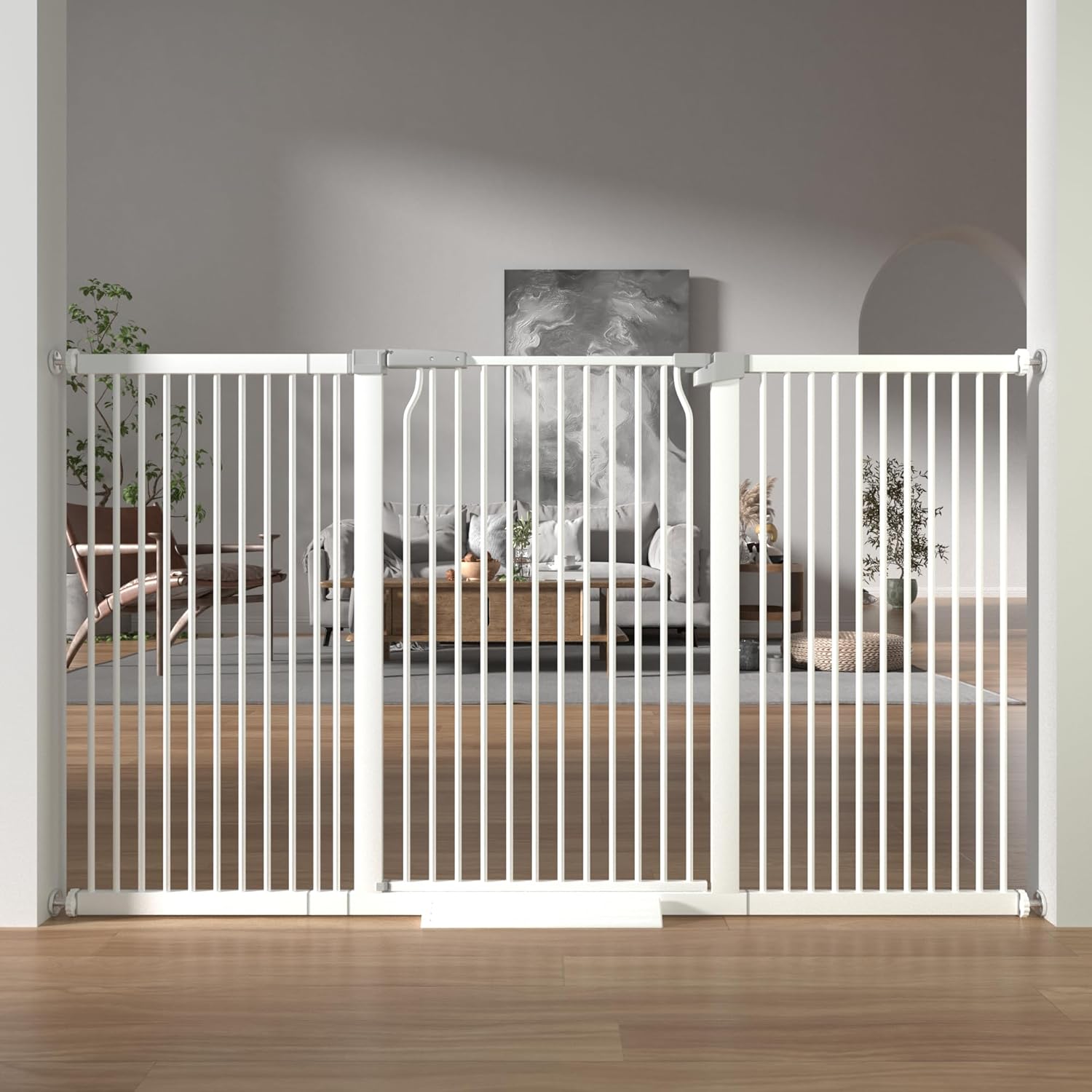 41 Inch Extra Tall Baby Gate for Doorway - Safe and Secure
