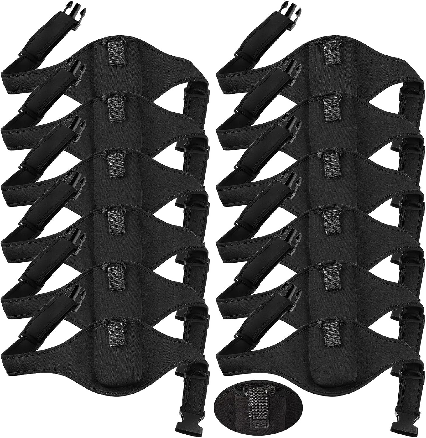 Jexine 12 Pack Mic Belt Wireless for Theatre and Fitness Use