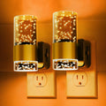 Night lights plug into wall Amber Night Light with Adjustable