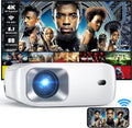 HONPOW 4K Wifi Mini Projector - Ultimate Outdoor Movie Experience!