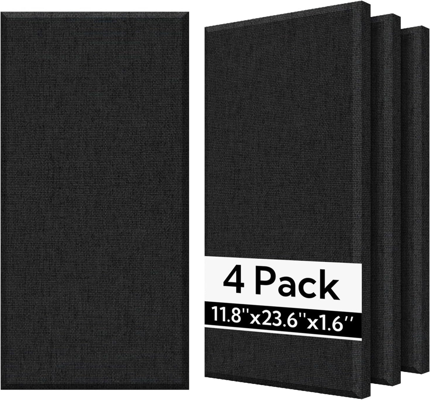 Olanglab Acoustic Wall Panels 4 Pack for Superior Sound Control