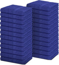 Pearl Linens Pack of 24 Cotton Hand Towels - Soft, Quick-Dry Value
