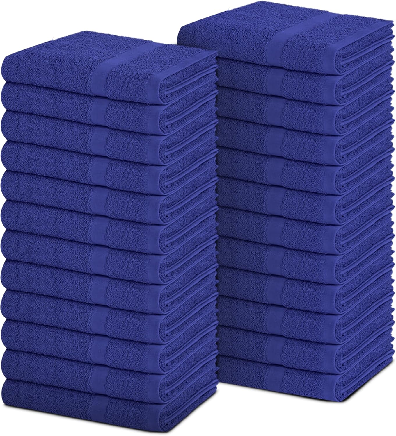 Premium Cotton Hand Towels Pack of 24 for Spa and Gym Use