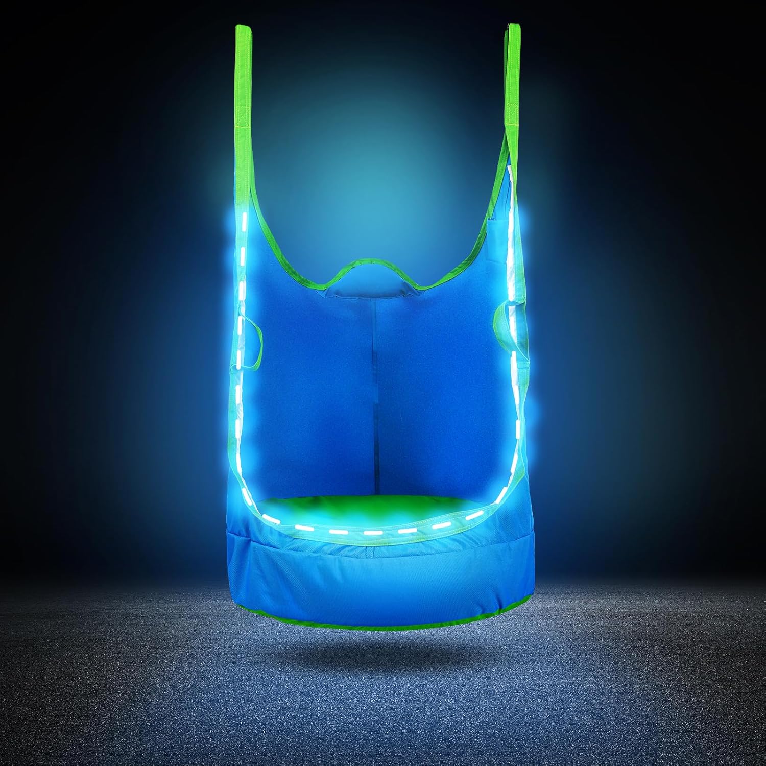 YAERSI LED Kids Pod Swing - Upgraded Comfort!