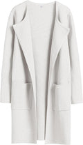 ANRABESS Women's Open Front Knit Lightweight Cardigan - Cozy Fall