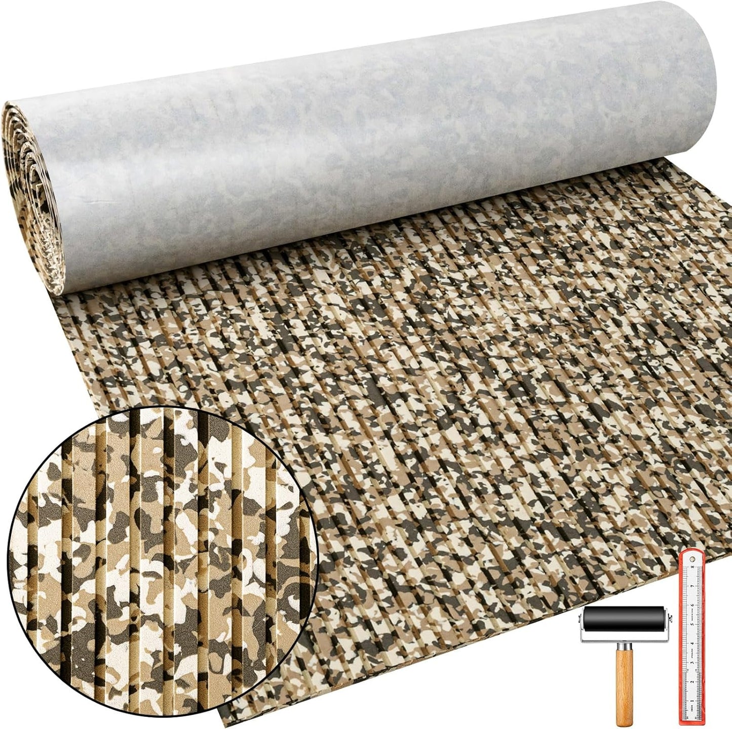 Boat Flooring EVA Foam Non Slip Marine Camo Self Adhesive Mat
