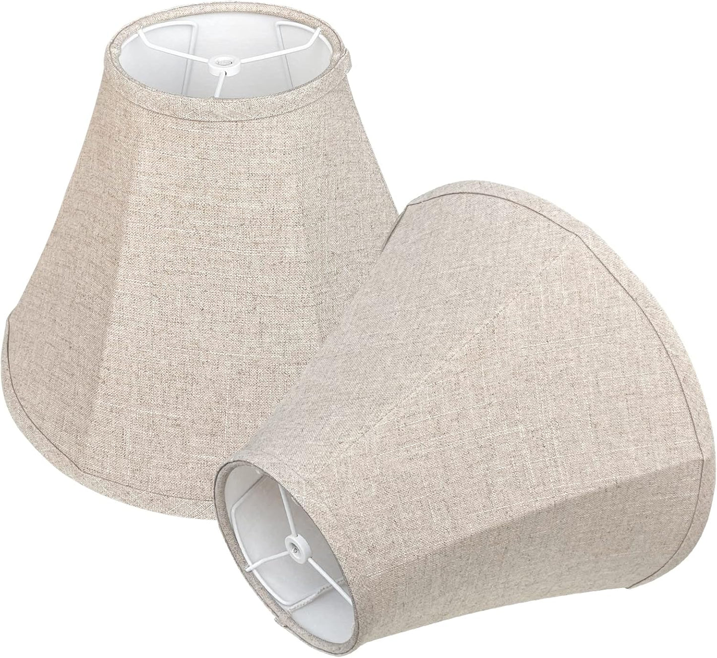 TOOTOO STAR Bell Lamp Shade Set of 2 for Floor and Table Lamps