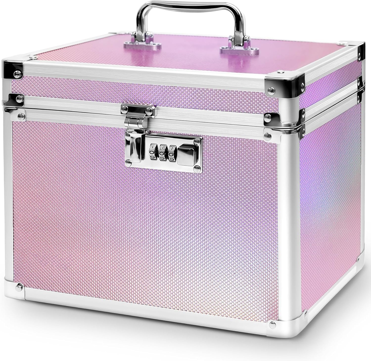 Medication Combination Lock Box for Personal Items and Documents