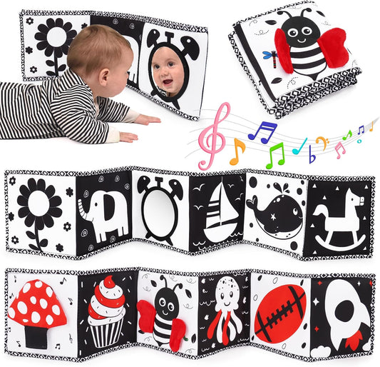 High Contrast Baby Sensory Books - Brain Boosting!