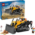 LEGO City Yellow Bulldozer Construction Toy - Realistic Build for Kids