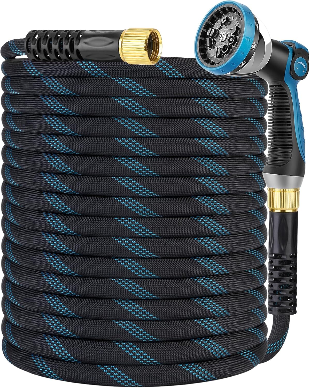 Non-Expanding Garden Hose 150 ft - Kink Free & Flexible