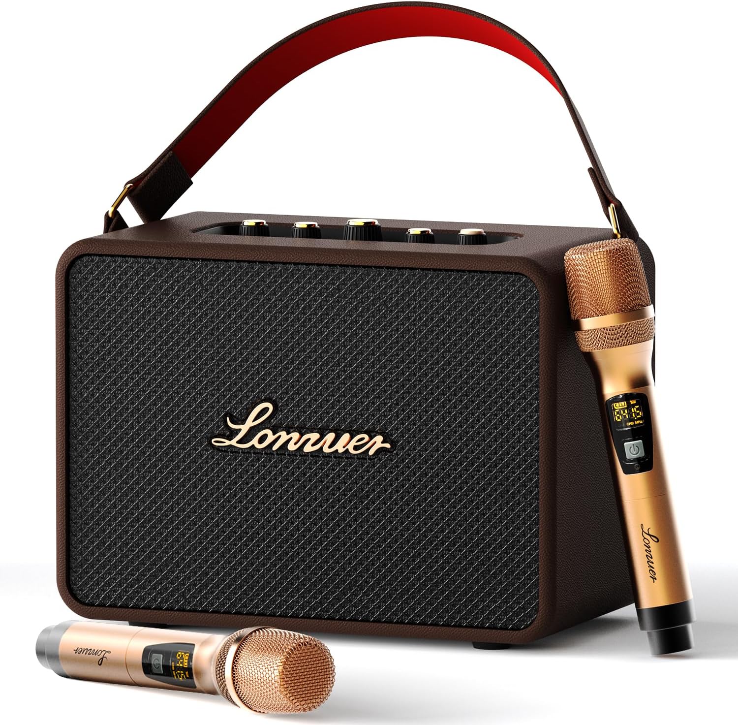 Powerful 120W Bass Karaoke Speaker Set