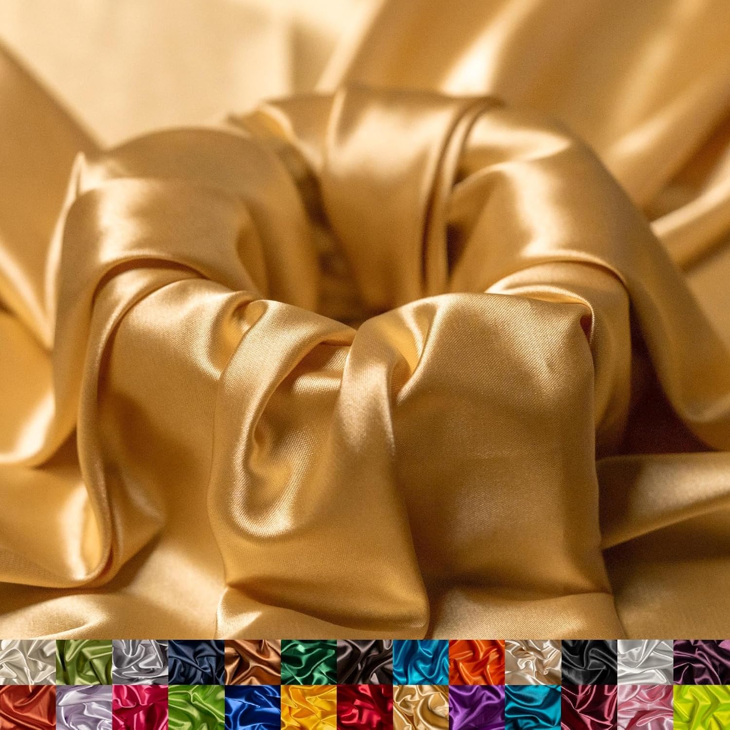 Luxurious Charmeuse Satin Fabric for Elegant Apparel & Decor