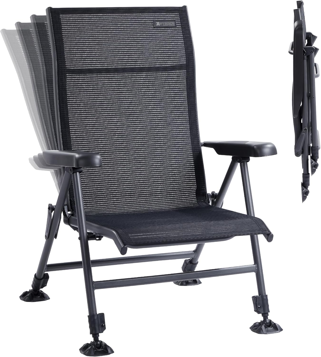 Adjustable High Back Fishing Chair - X Strike
