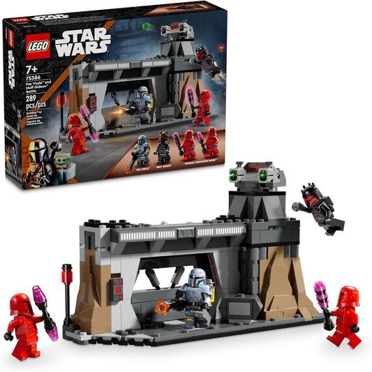 LEGO Star Wars The Mandalorian Paz Vizsla Moff Gideon Battle Set