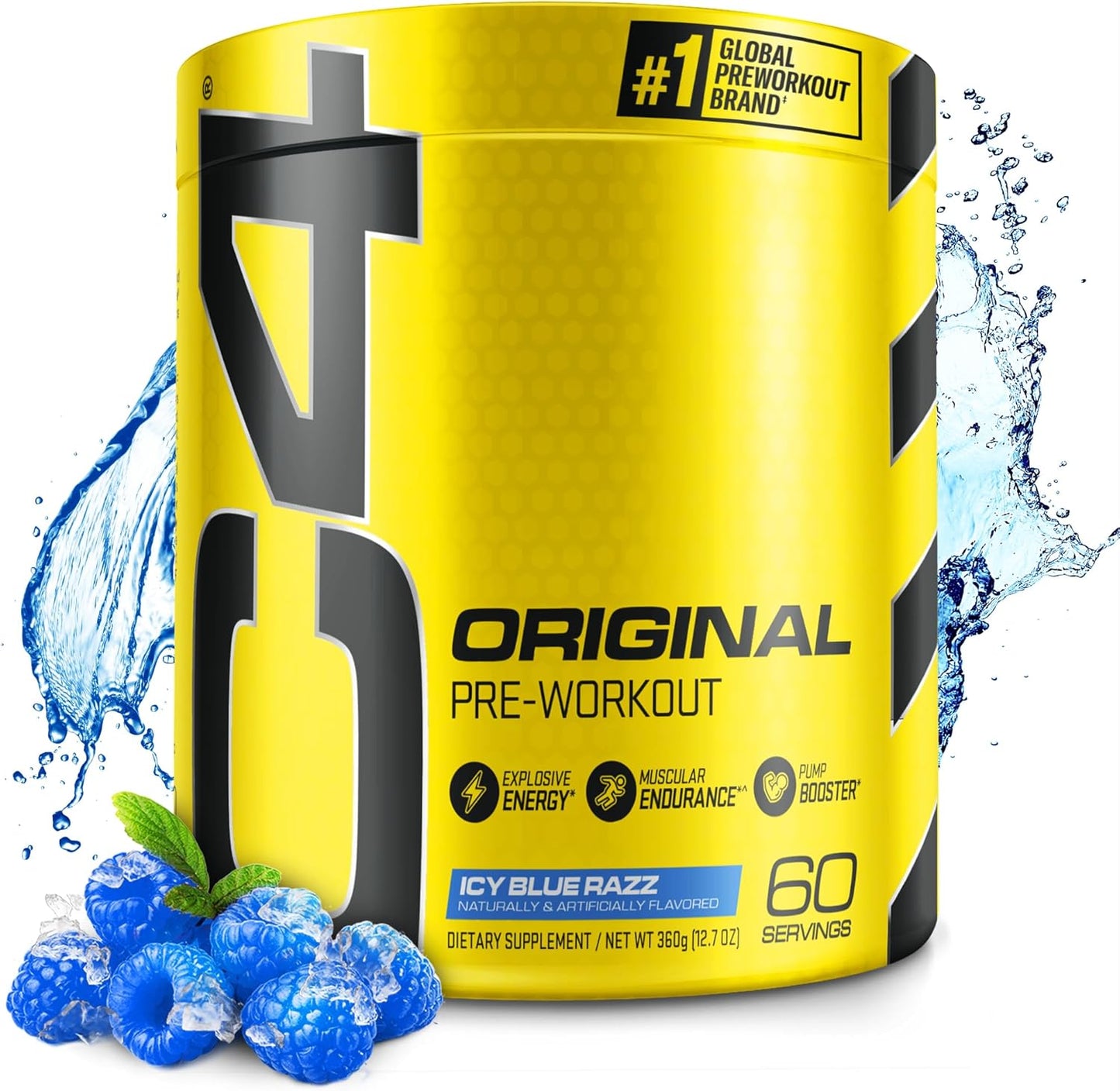 C4 Original Pre Workout Powder - Sugar Free Energy Boost