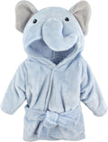 Hudson Baby Plush Animal Bathrobe for Cozy Cuddles