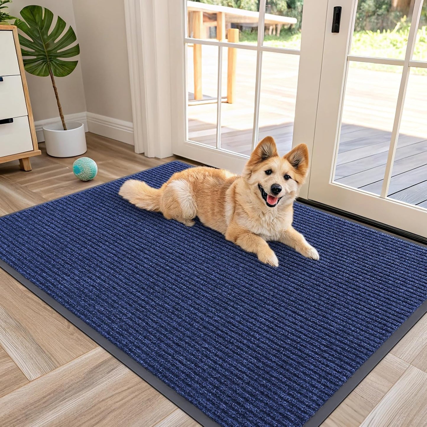 OLANLY Waterproof Heavy Duty Doormat for Indoor Outdoor Use