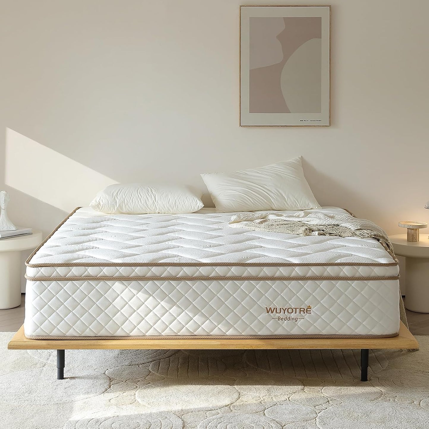 Queen Size Mattress with Enhanced Support for Back Pain Relief