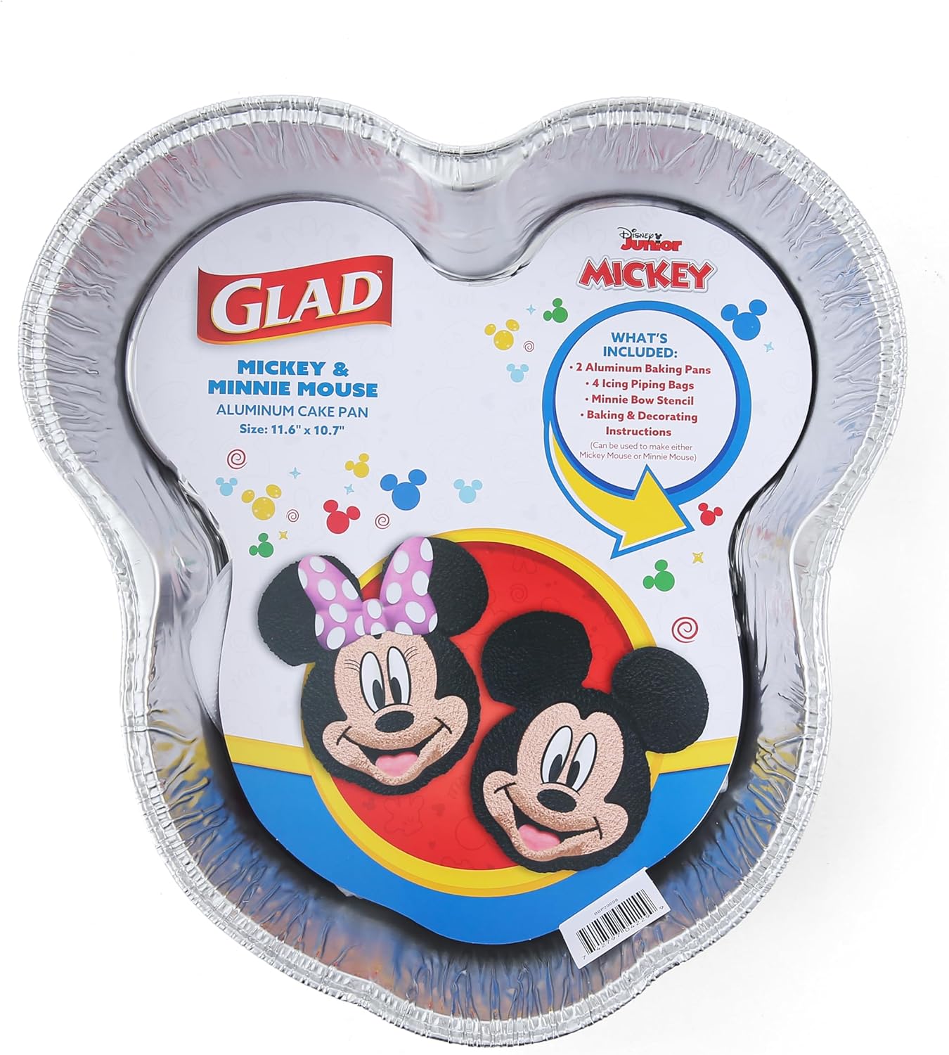Mickey & Minnie Aluminum Cake Pans - Disney Birthday Joy