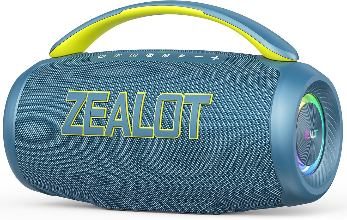 ZEALOT Portable Bluetooth Speaker with 80W Peak Power and EQ Modes