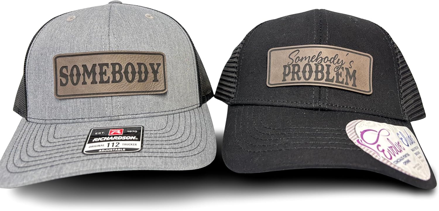 Somebody's Problem Vintage Trucker Hats for Men & Women