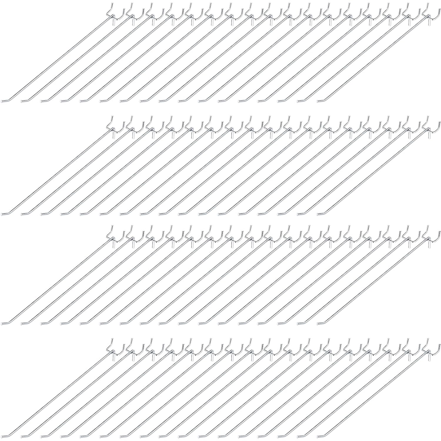 Stainless Steel Peg Board Hooks for Garage Storage Organizer