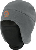 Soft Fleece 2-in-1 Hat with Ski Mask Ear Flap - Warm Winter Beanie