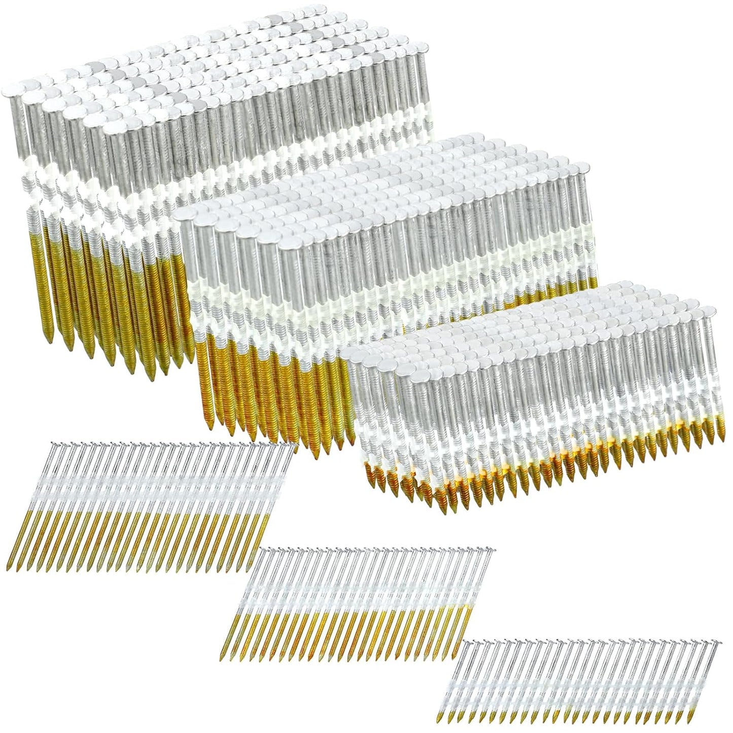 Therwen 1500 Count 21 Degree Framing Nails for All Projects