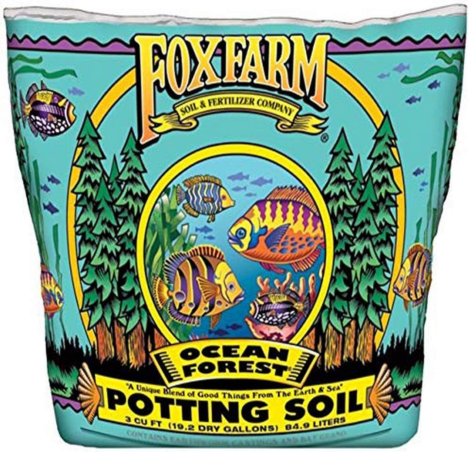 FoxFarm Ocean Forest Potting Soil for Thriving Plants