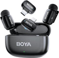 BOYA Mini Wireless Lavalier Microphone for iPhone and Android - Ultra