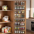 Over The Door Pantry Organizer 8 Pack Spice Rack - Space Saving
