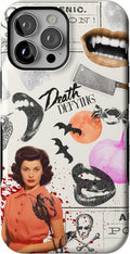 Casely iPhone 13 Pro Max Case If You Dare - Bold Protective Design