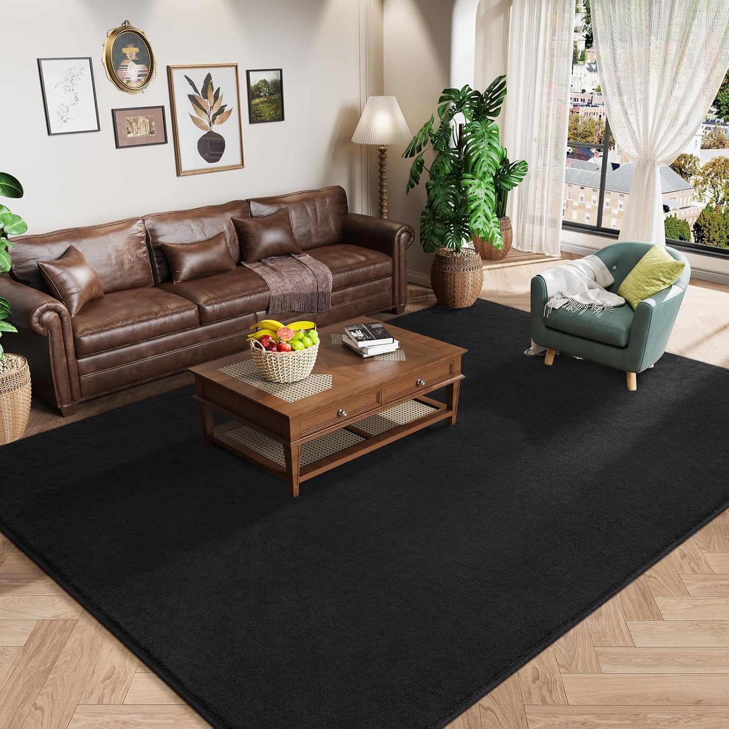 Amearea Large Modern Area Rugs for Bedroom Living Room Decor