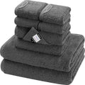 SEMAXE Bath Towel Set 8 Piece - Soft 100% Cotton Towels