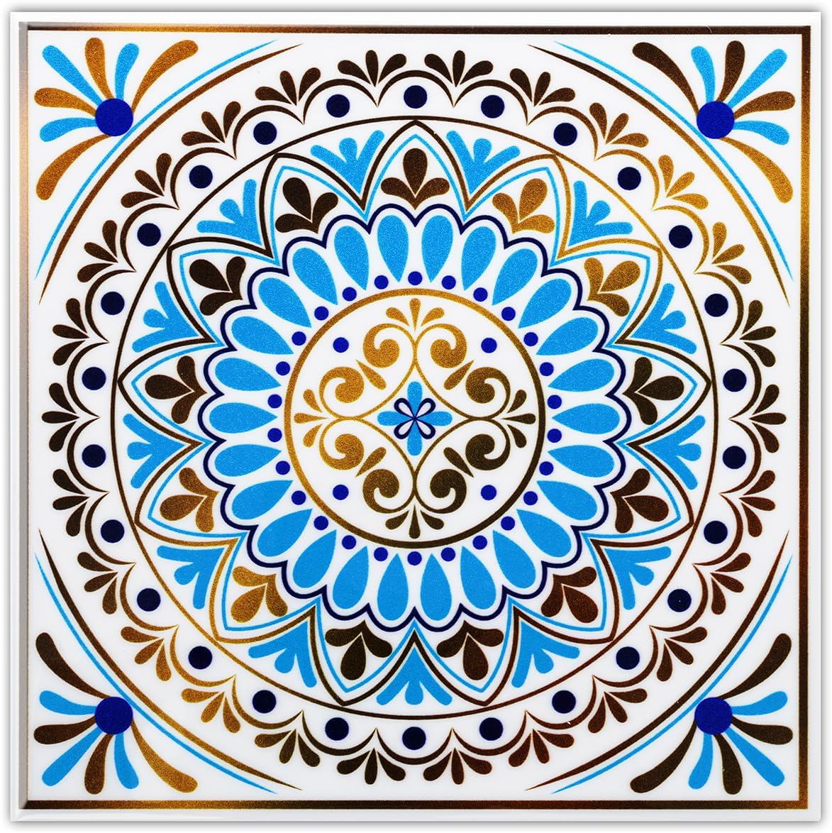 DICOFUN 32 Moroccan Tile Peel and Stick Backsplash for Easy DIY