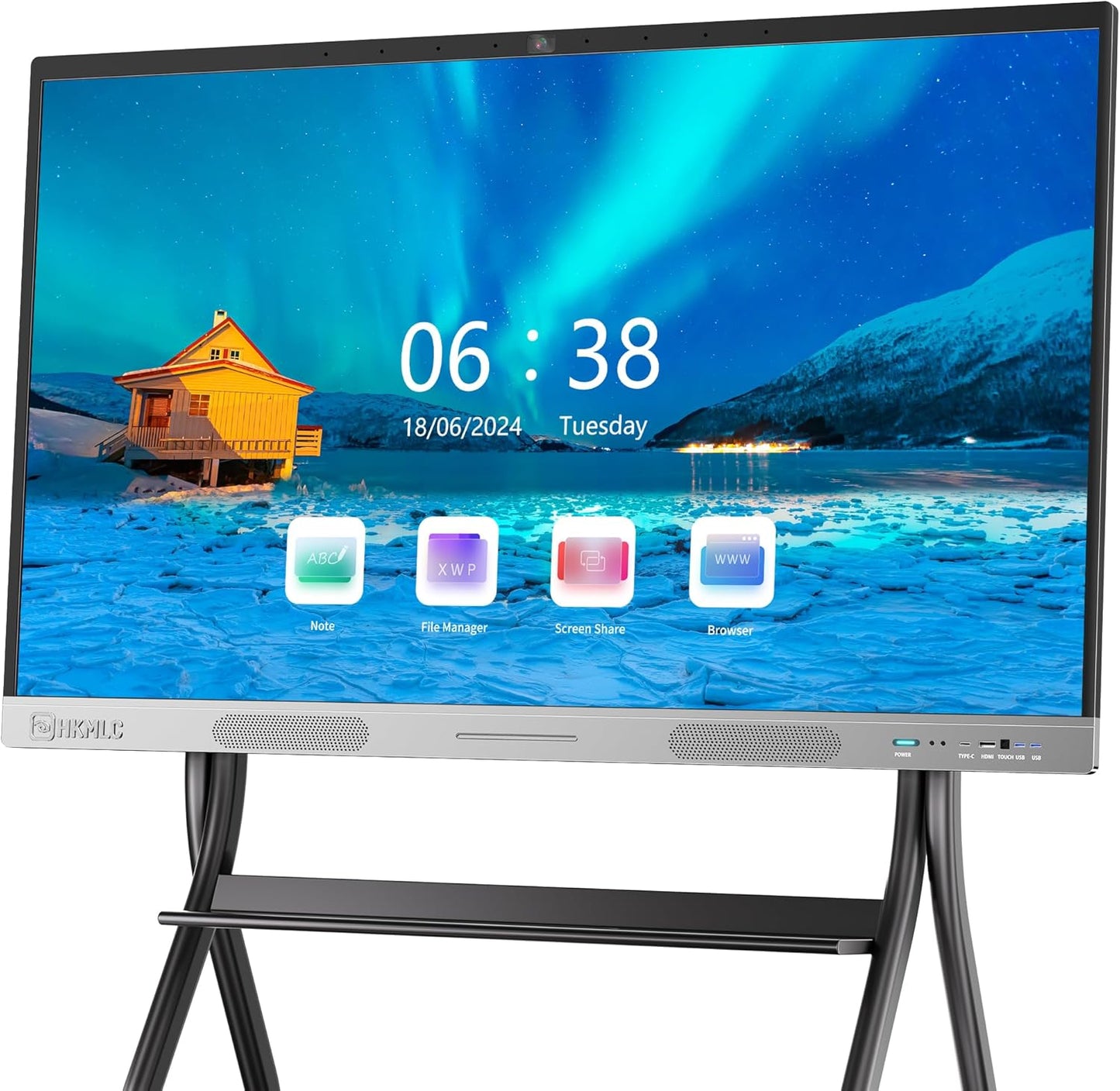 55 Interactive Whiteboard w/ 4K Touchscreen