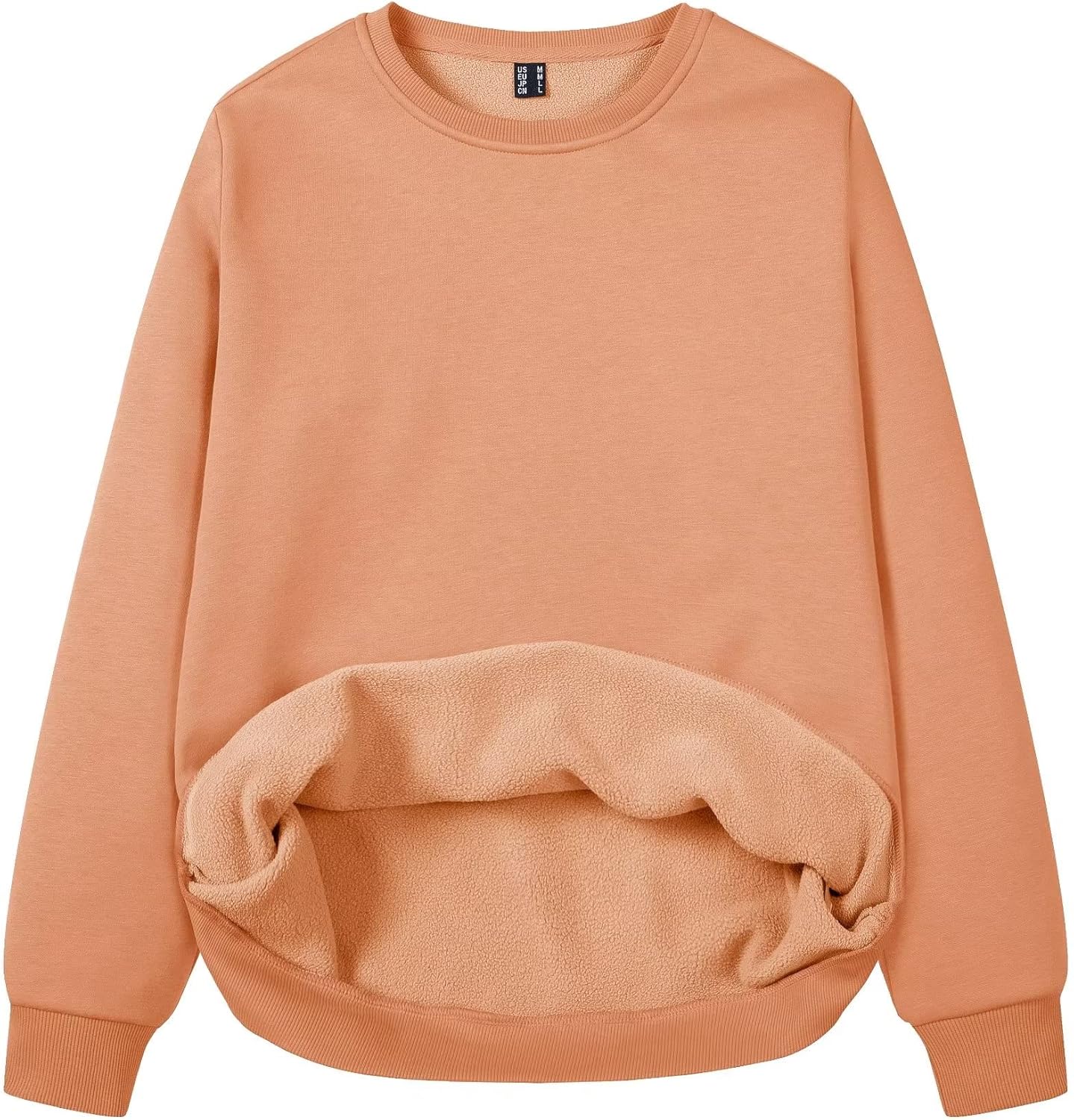 MAGCOMSEN Women's Fleece Lined Sweatshirt for Cozy Comfort