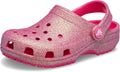Girls Bluey Crocs Kids' Classic Glitter Clog - Sparkly Comfort