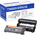 Compatible TN660 Toner Cartridge & DR630 Drum Unit Replacement - High