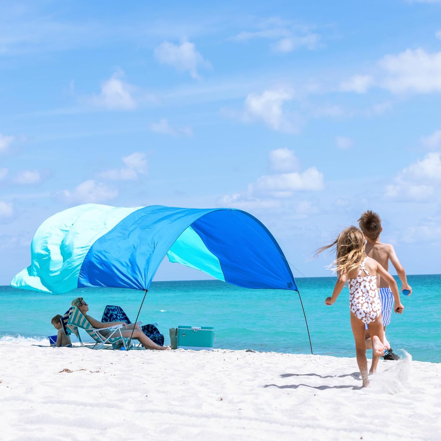 Shibumi Shade Beach Canopy: Wind-Powered Shade for Groups