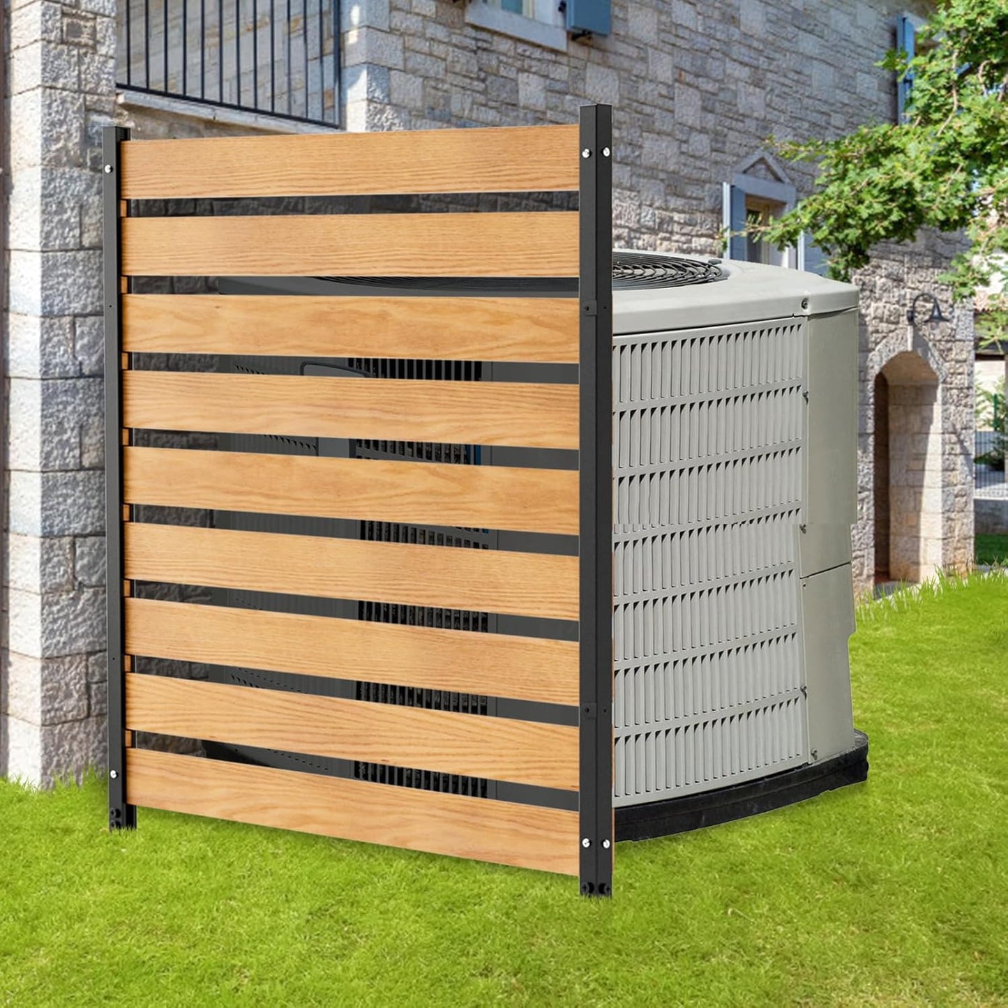 SUNYRISY Air Conditioner Fence Panel for Outdoor Privacy Needs