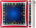 Christmas Mahjong Mat with Crease-Free Tube Packaging - 33x33 in